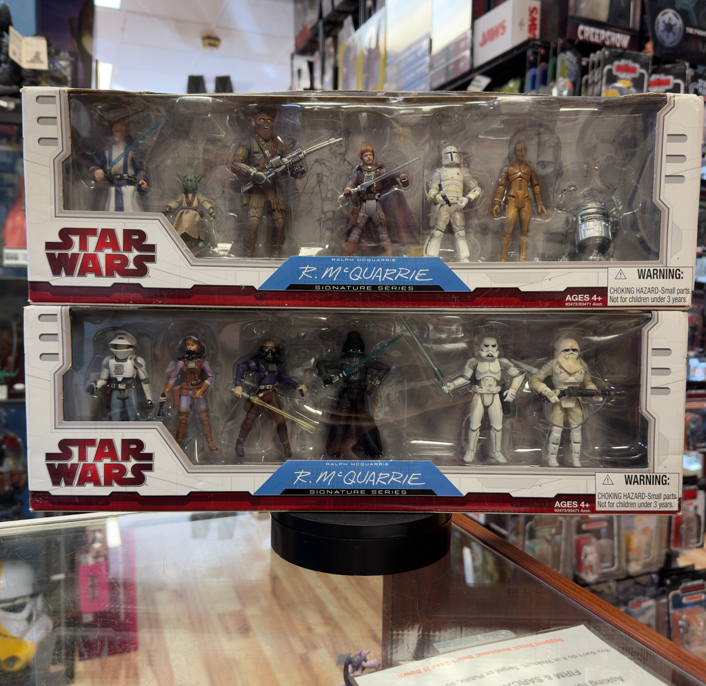 R.McQuarrie 2 Pack Signature Series 7407 (Star Wars Saga, Hasbro) SEALED product image 1, provided for visual reference and