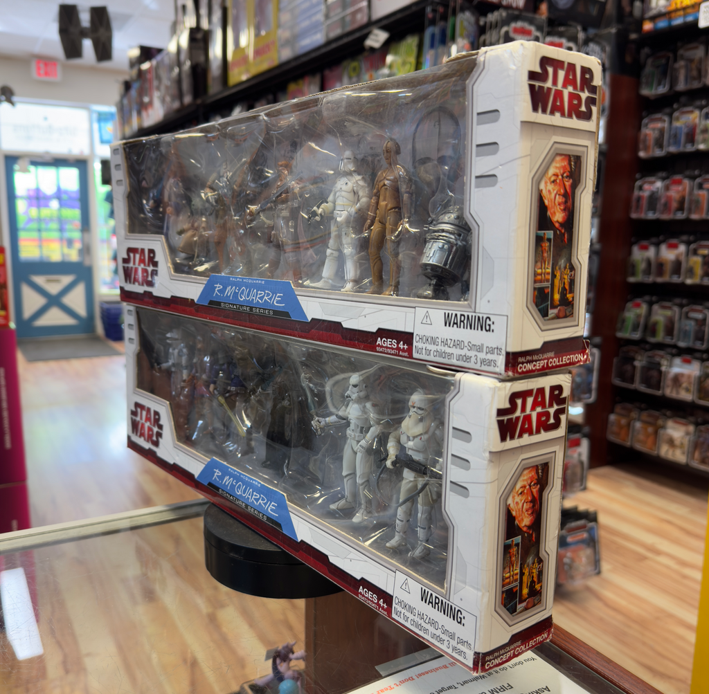 R.McQuarrie 2 Pack Signature Series 7407 (Star Wars Saga, Hasbro) SEALED product image 2, provided for visual reference and
