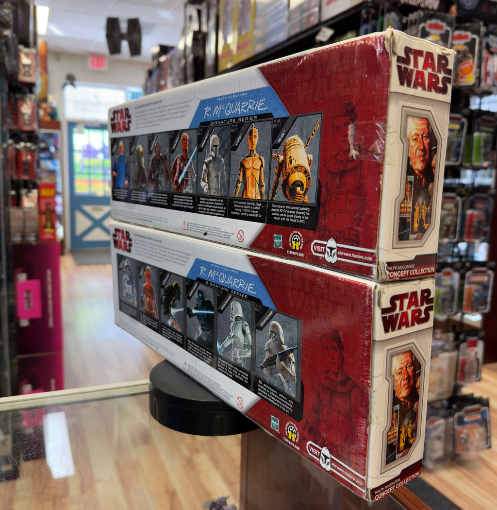 R.McQuarrie 2 Pack Signature Series 7407 (Star Wars Saga, Hasbro) SEALED product image 4, provided for visual reference and