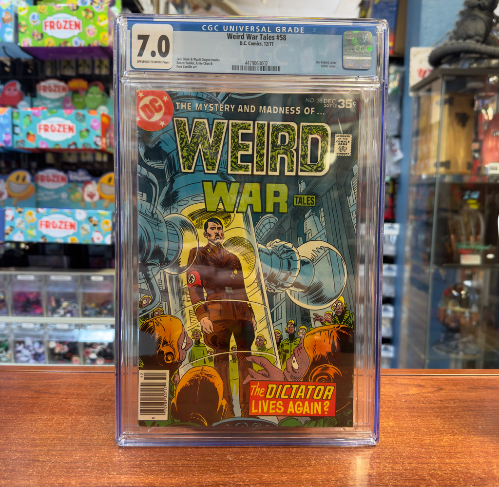 Weird War Tales #58 (DC Comics, CGC Graded 7.0 WHITE) product image 1, provided for visual reference and product detail