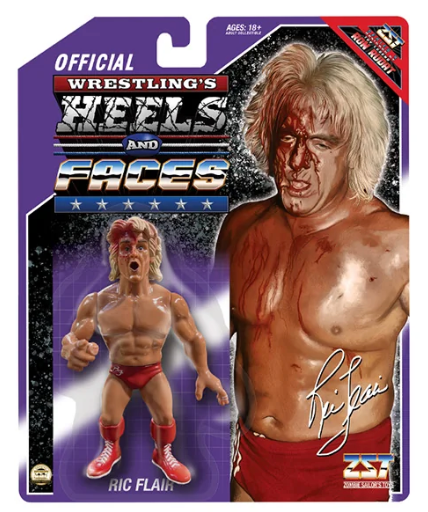 Bloody Ric Flair (ZST Heels & Faces, WWE) *Sealed* product image 2, provided for visual reference and product detail review