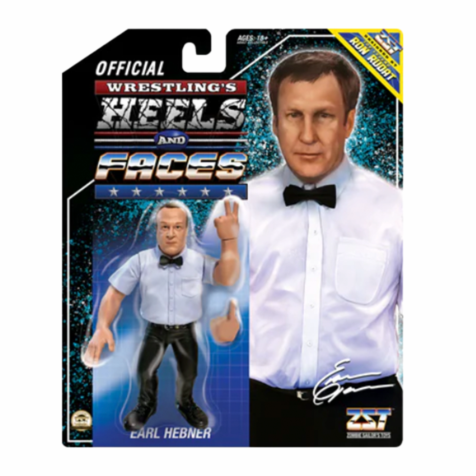 Earl Hebner (ZST Heels & Faces, WWE) *Sealed* product image 1, provided for visual reference and product detail review