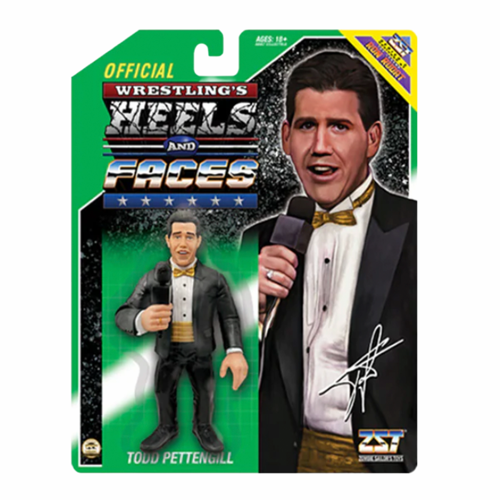 Todd Pettengill (ZST Heels & Faces, WWE) *Sealed* product image 1, provided for visual reference and product detail review