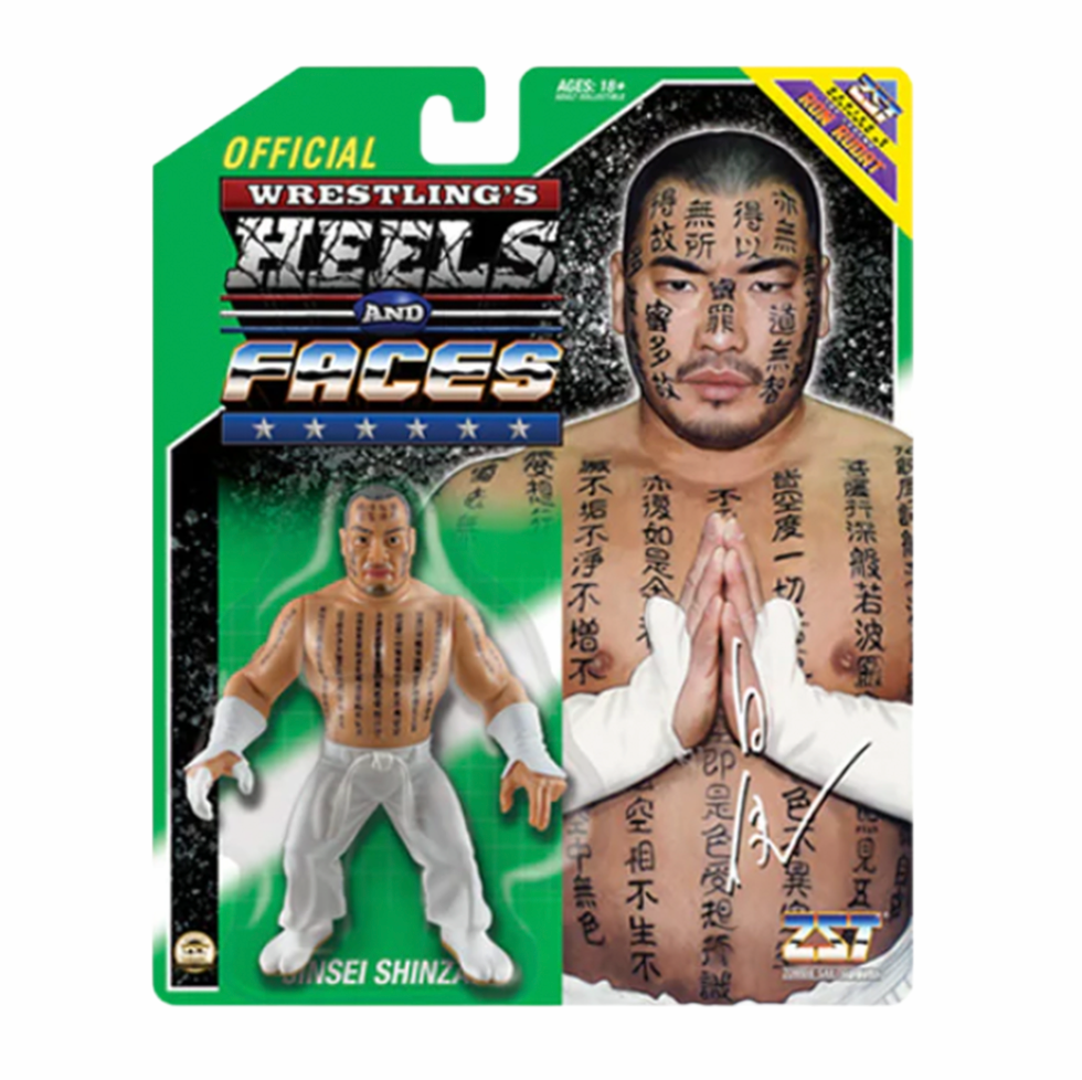 Jinsei Shinzaki (ZST Heels & Faces, WWE) *Sealed* product image 1, provided for visual reference and product detail review