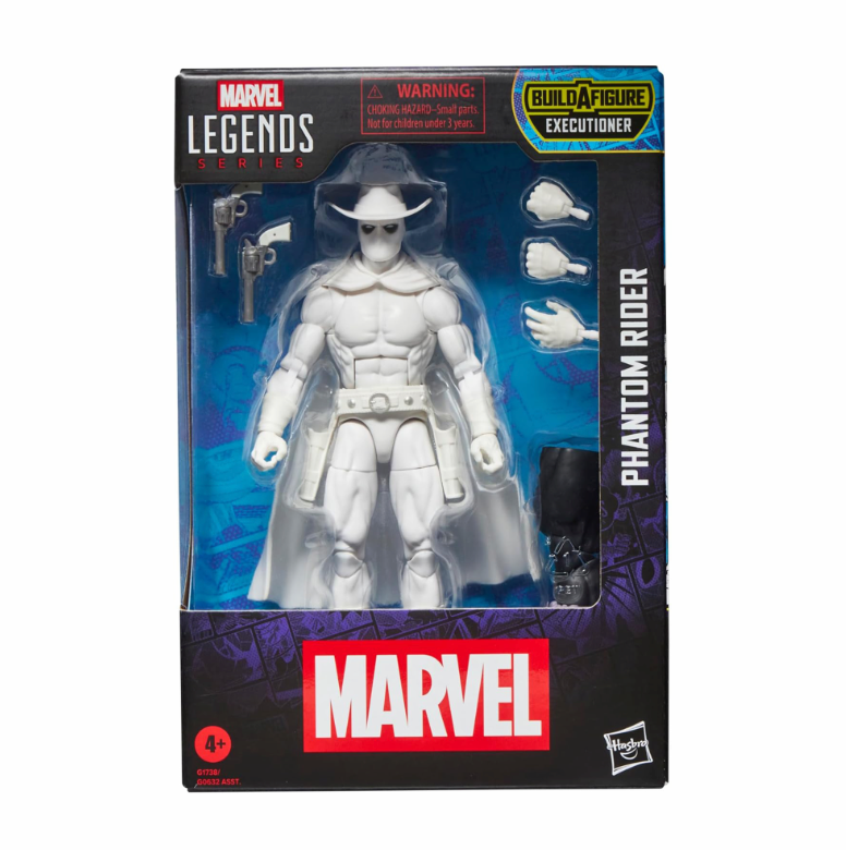 Phantom Rider BAF Executioner (Marvel Legends, Hasbro) SEALED product image 1, provided for visual reference and product