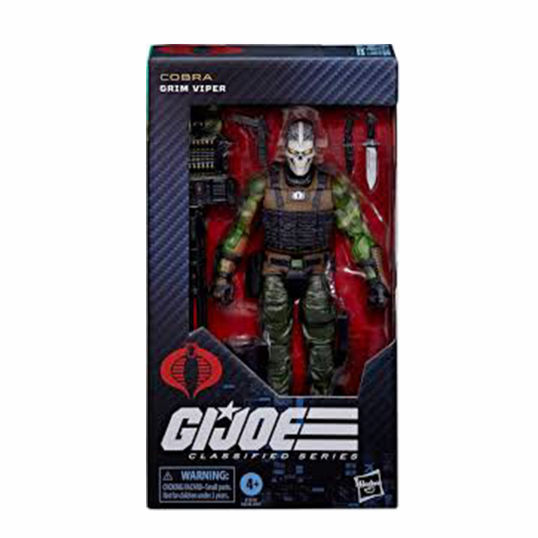 Grim Viper #176 (GI Joe Classified, Hasbro) SEALED product image 1, provided for visual reference and product detail review