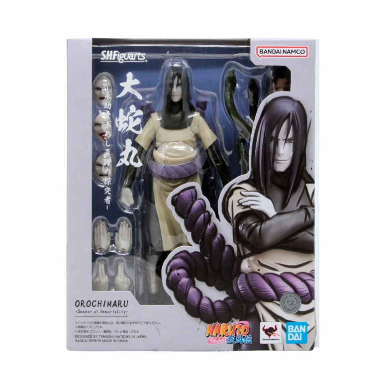 Orochimaru Seeker Of Immortality (Bandai SH Figuarts , Naruto) *SEALED* product image 1, provided for visual reference and