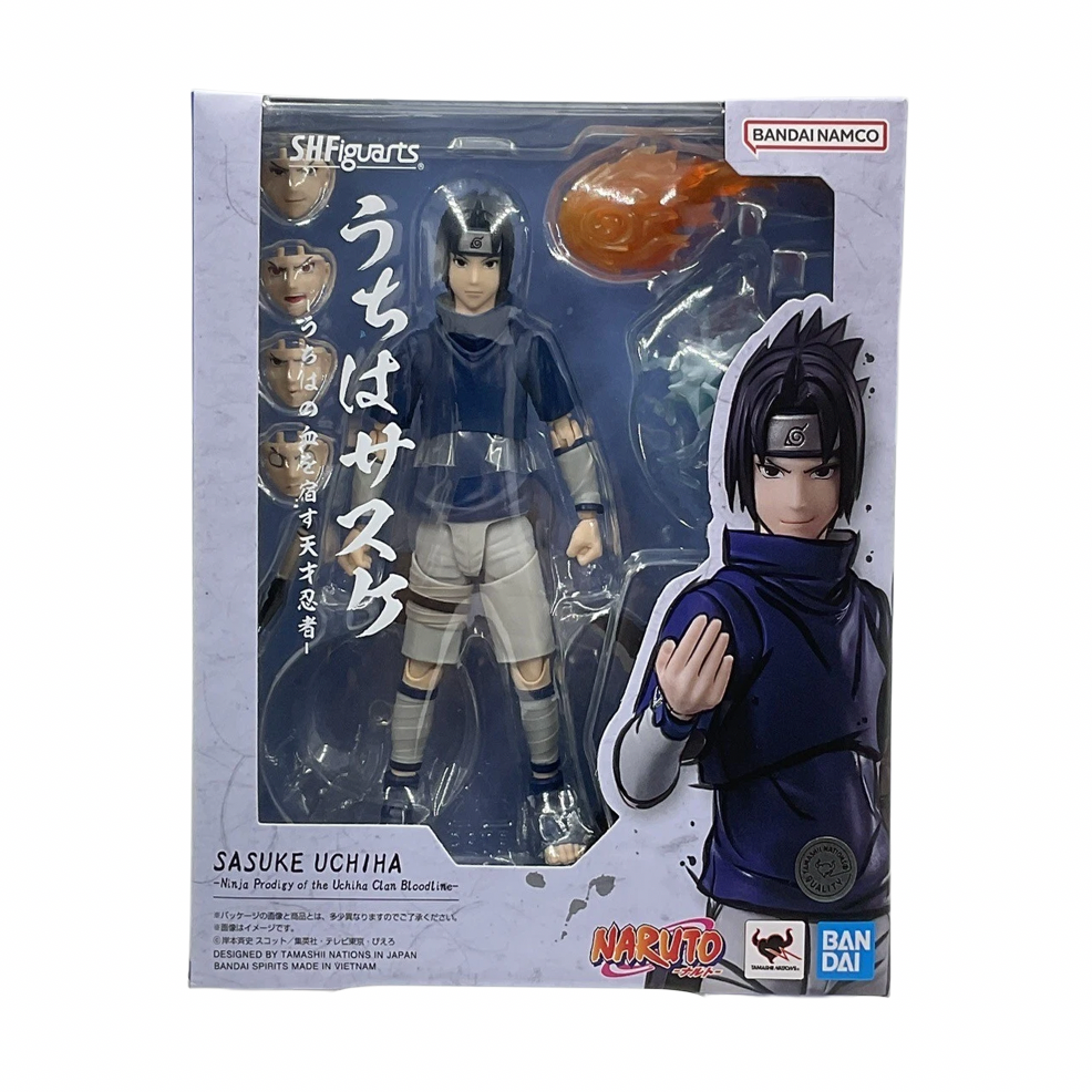 Sasuke Uchiha -Ninja Prodigy of the Uchiha Clan Bloodline- (Bandai SH Figuarts , Naruto) *SEALED* product image 1, provided