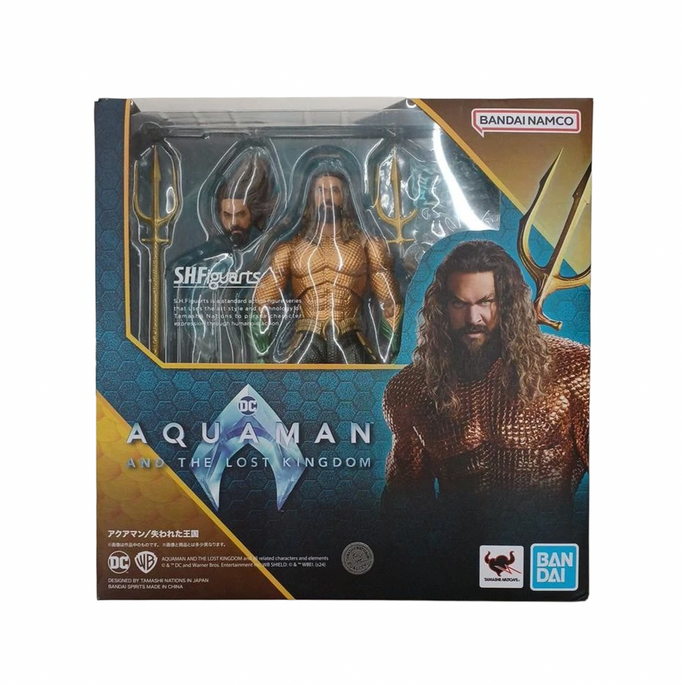 Aquaman -The Lost lKingdom- (Bandai SH Figuarts, DC Comics) SEALED product image 1, provided for visual reference and