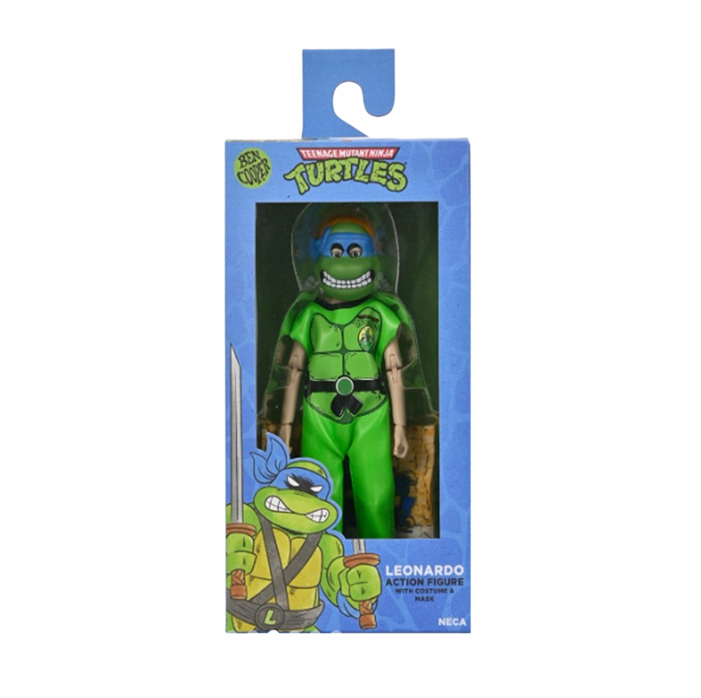 Leonardo TMNT (Ben Cooper Collection, NECA) SEALED product image 1, provided for visual reference and product detail review