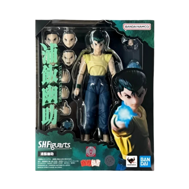 Yusuke Urameshi (SH Figuarts Bandai, Yu Yu Hakusho) *SEALED* product image 1, provided for visual reference and product