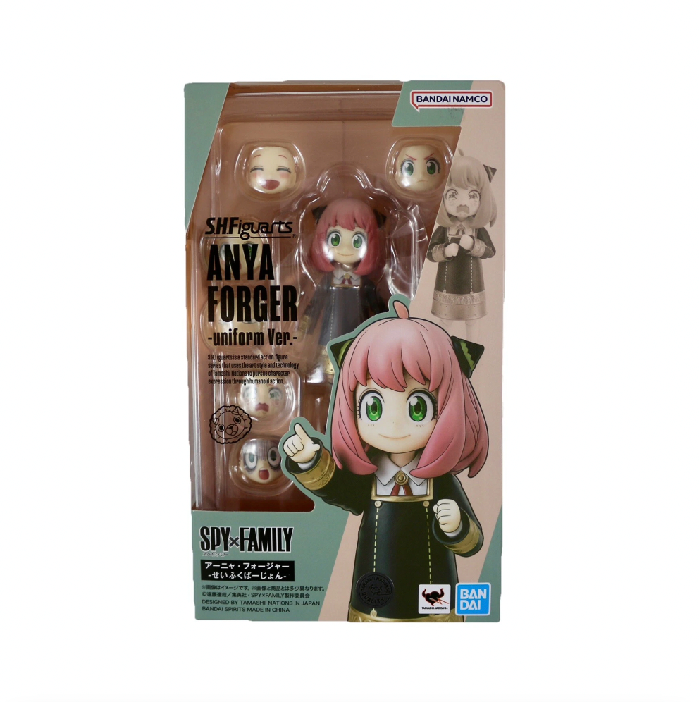 Anya Forger (Bandai SH Figuarts, Spy x Family) SEALED product image 1, provided for visual reference and product detail
