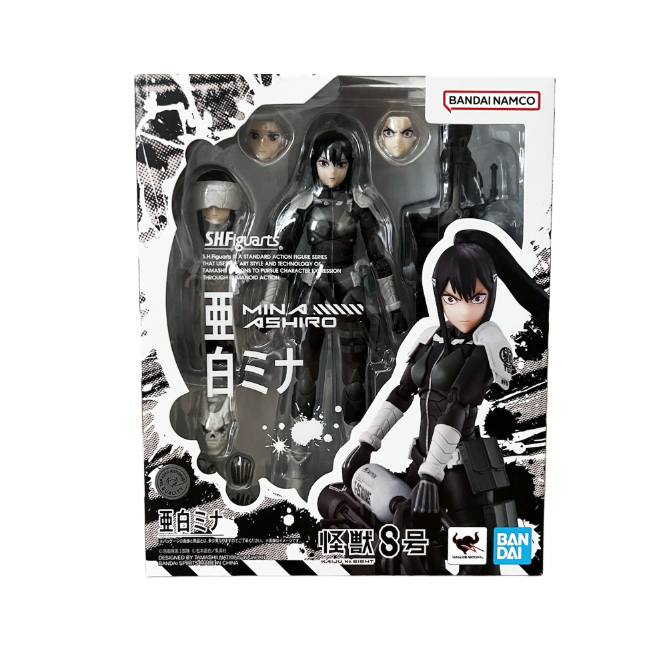 Mina Ashiro (Bandai SH Figuarts, Kaiju No. 8) SEALED product image 1, provided for visual reference and product detail review