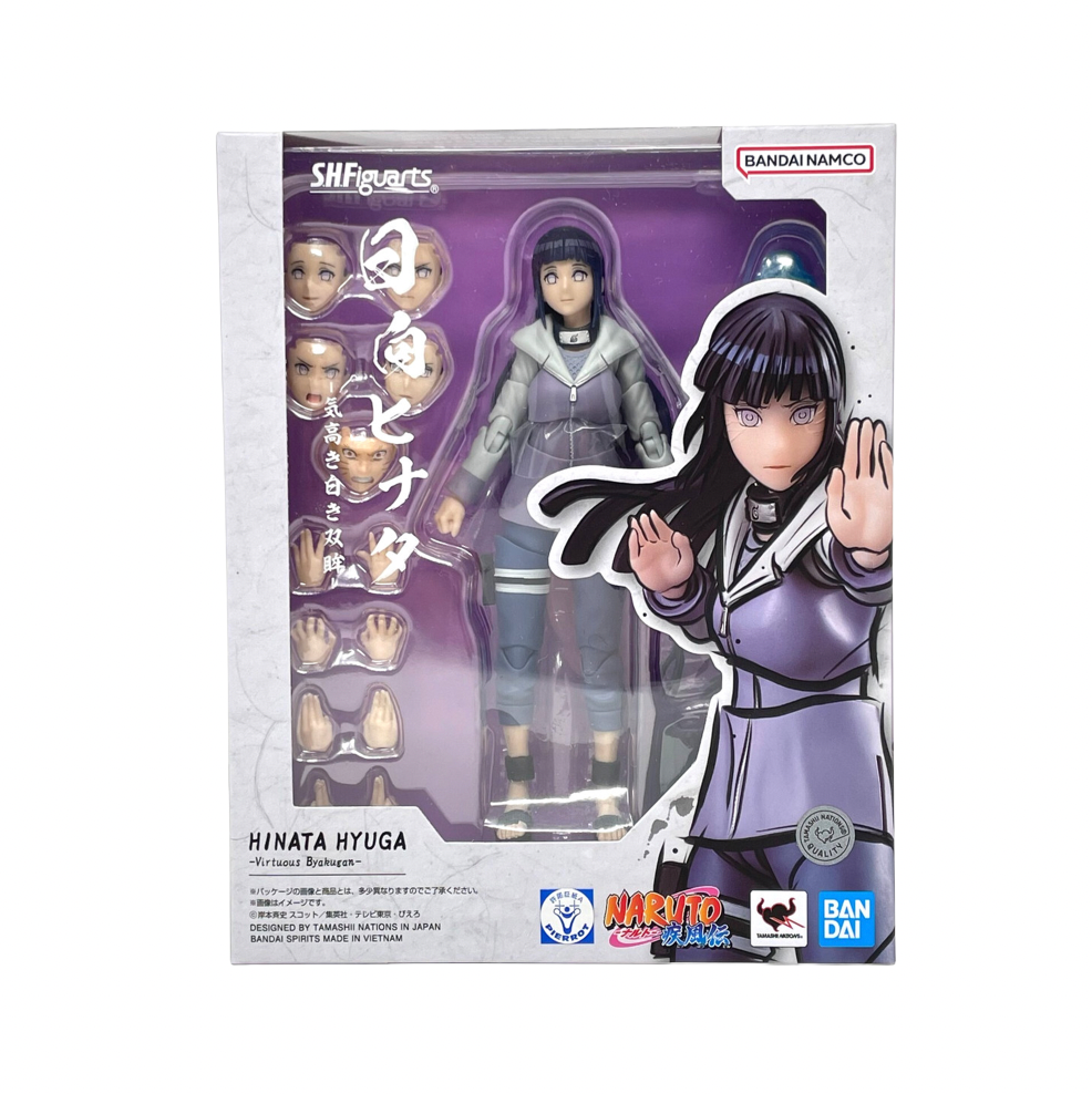 Hinata Hyuga (Bandai SH Figuarts , Naruto) *SEALED* product image 1, provided for visual reference and product detail review