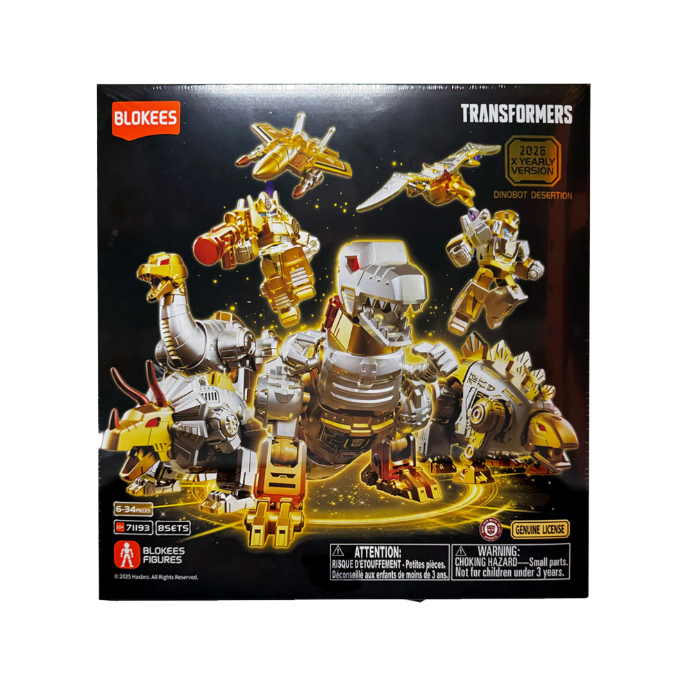 Dinobot Desertion Yearly Version (Transformers, Blokees) SEALED product image 1, provided for visual reference and product