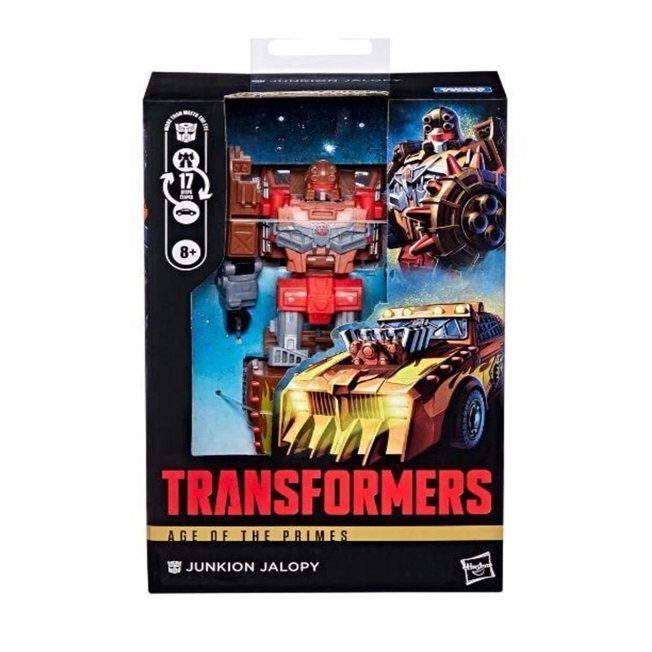 Junkion Jalopy Deluxe Class (Transformers Age of the Primes, Hasbro) SEALED product image 1, provided for visual reference