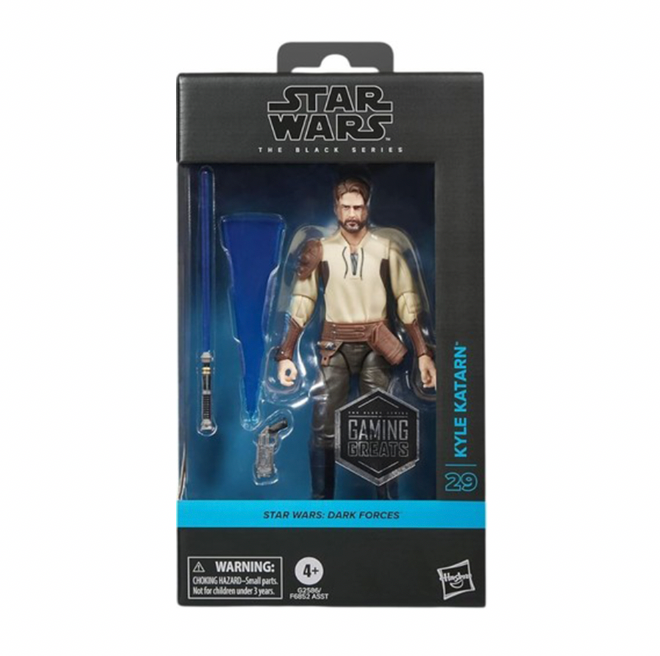 Kyle Katarn (Star Wars Black Series, Hasbro) SEALED product image 1, provided for visual reference and product detail review