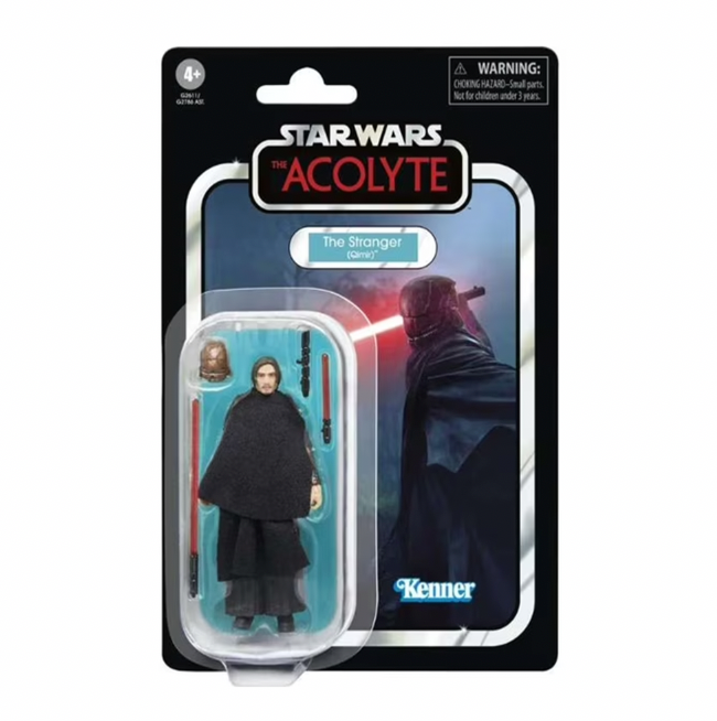 The Stranger Qimir vc382 (Star Wars Vintage Collection, Hasbro) SEALED product image 1, provided for visual reference and