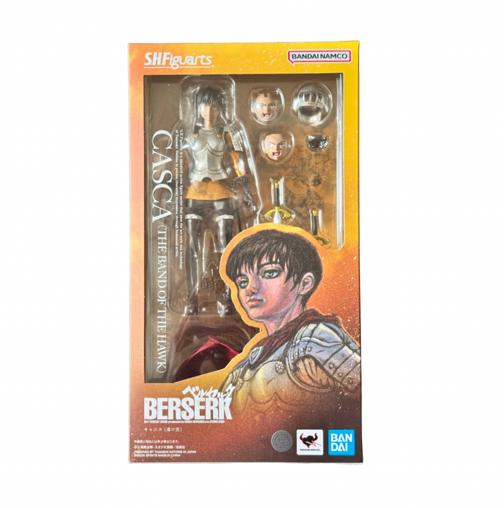 Casca -Band of Hawk- (Bandai Tamashi SH Figuarts, Berserk) *SEALED* product image 1, provided for visual reference and