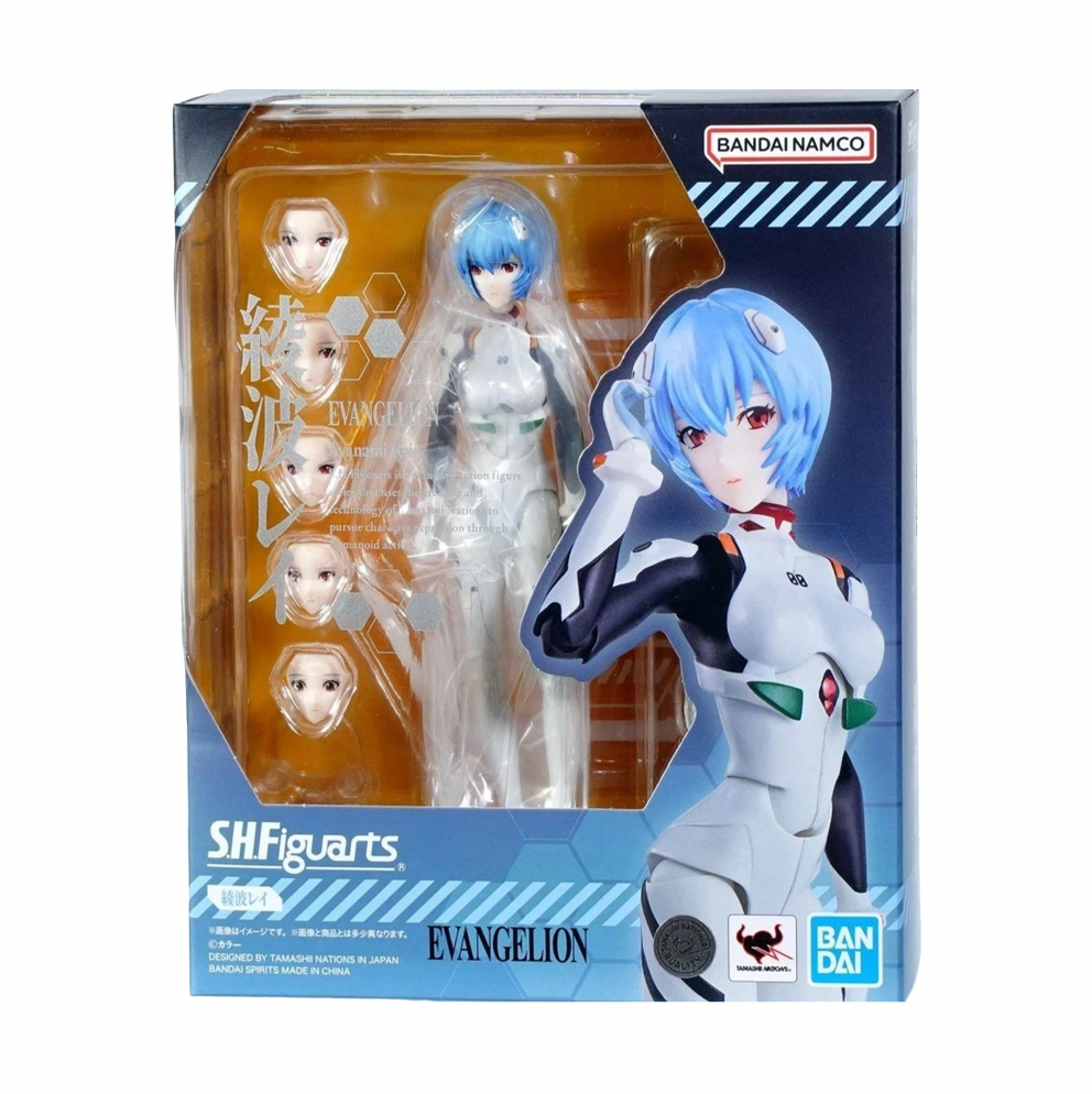 Rei Ayanami (Bandai SH Figuarts, Evangelion) *SEALED* product image 1, provided for visual reference and product detail