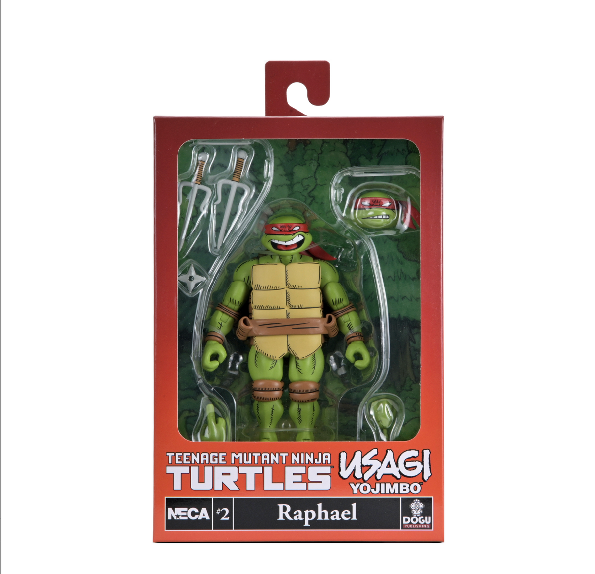 Raphael TMNT x Usagi Yojimbo (TMNT Ninja Turtles, NECA) SEALED product image 1, provided for visual reference and product