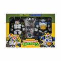 Robo Tokka & Rahzar 2-PACK (TMNT Ninja Turtles, NECA) SEALED product image 1, provided for visual reference and product