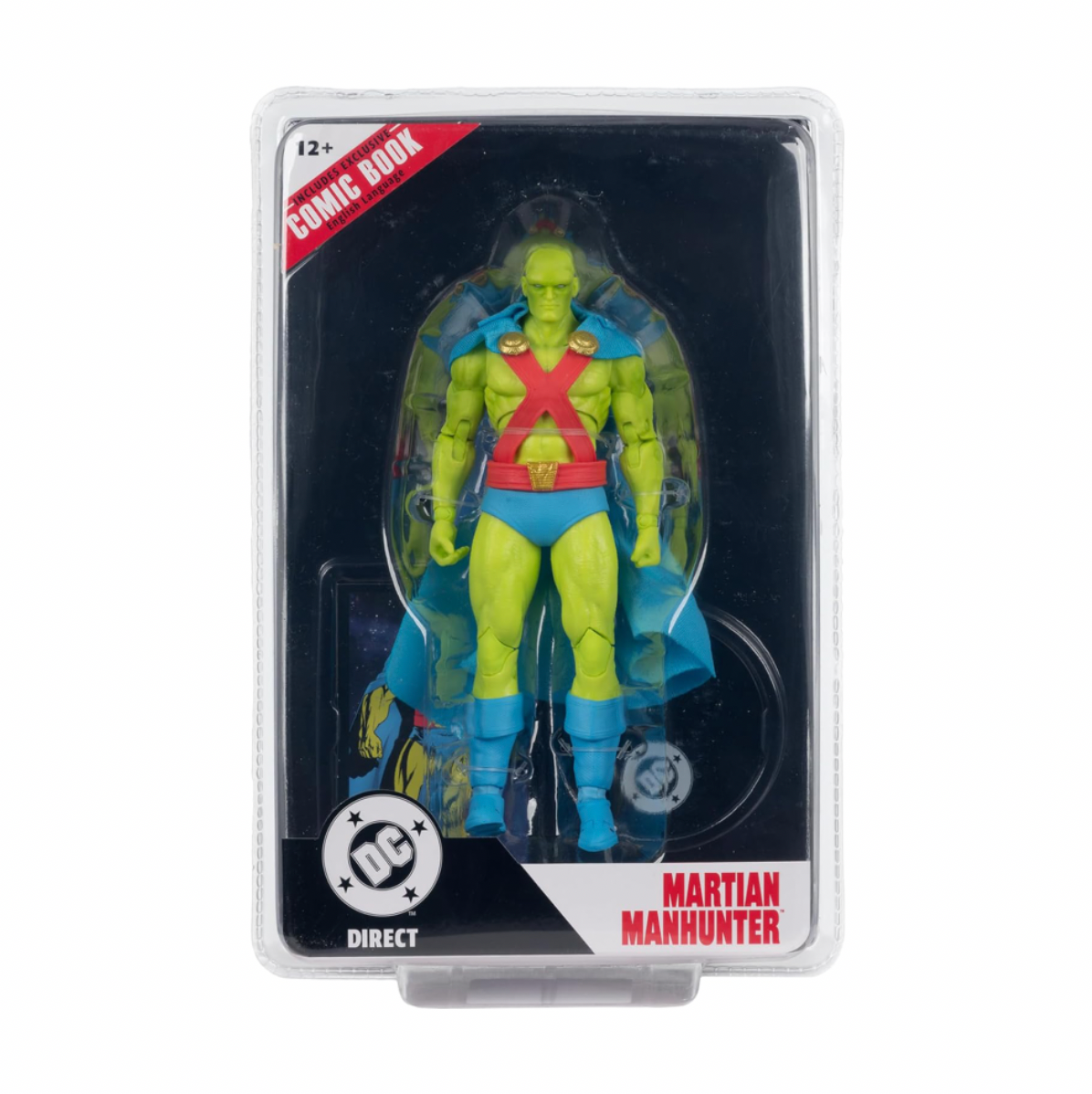 Martian Manhunter Page Puncher (DC Multiverse, McFarlane) SEALED product image 1, provided for visual reference and product