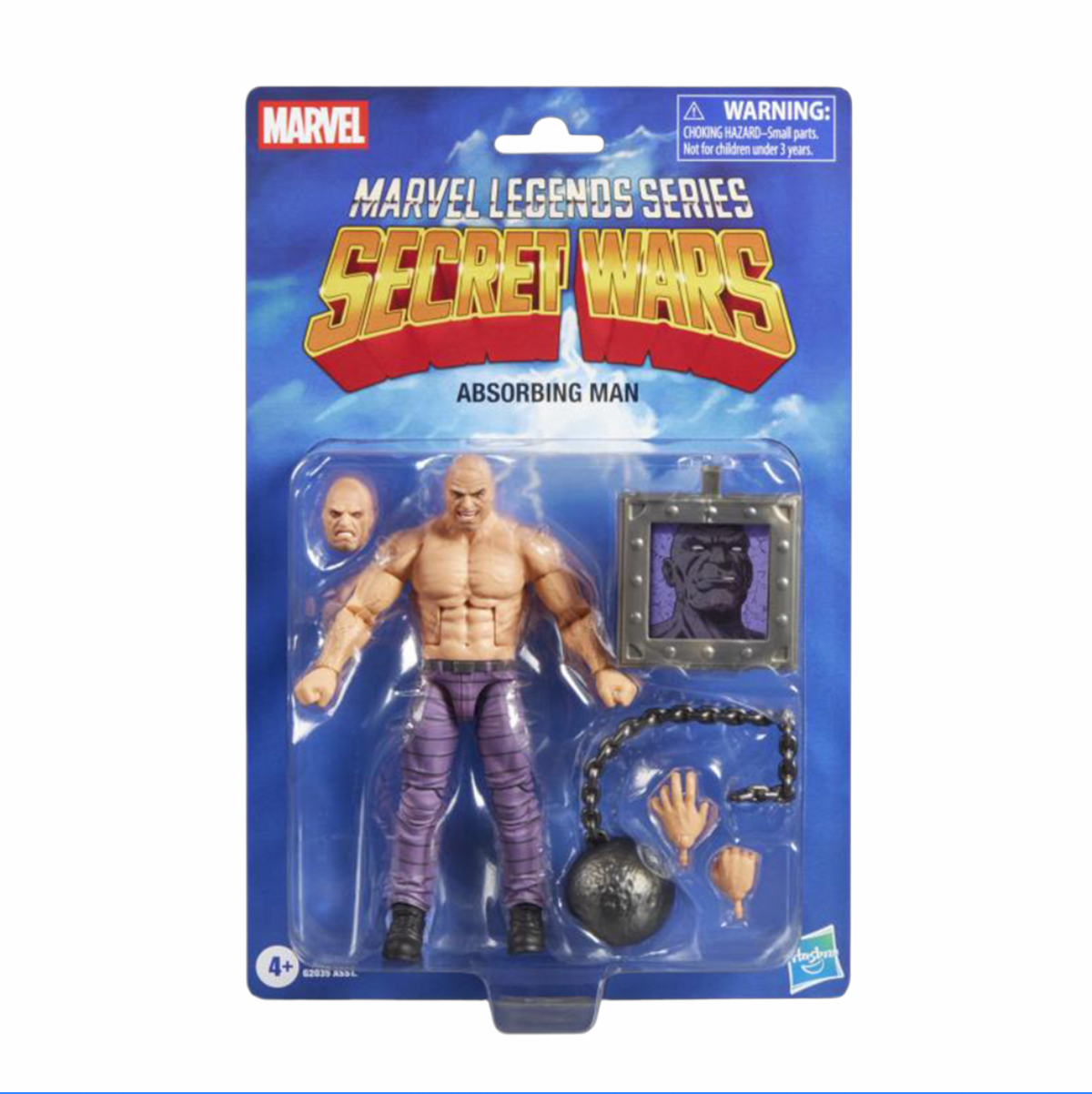 Absorbing Man Secret Wars (Marvel Legends, Hasbro) *SEALED* product image 1, provided for visual reference and product
