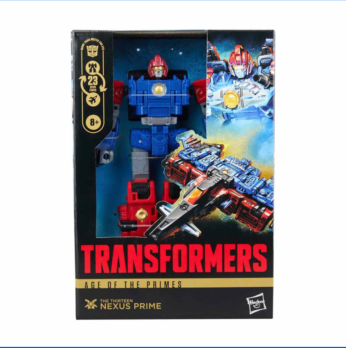 Nexus Prime Voyager Class (Transformers Age of the Primes, Hasbro) SEALED product image 1, provided for visual reference and