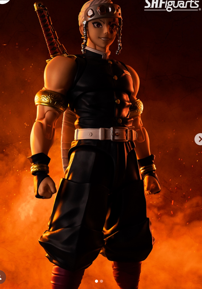 Tengen Uzui (Bandai SH Figuarts, Demon Slayer) product image 2, provided for visual reference and product detail review