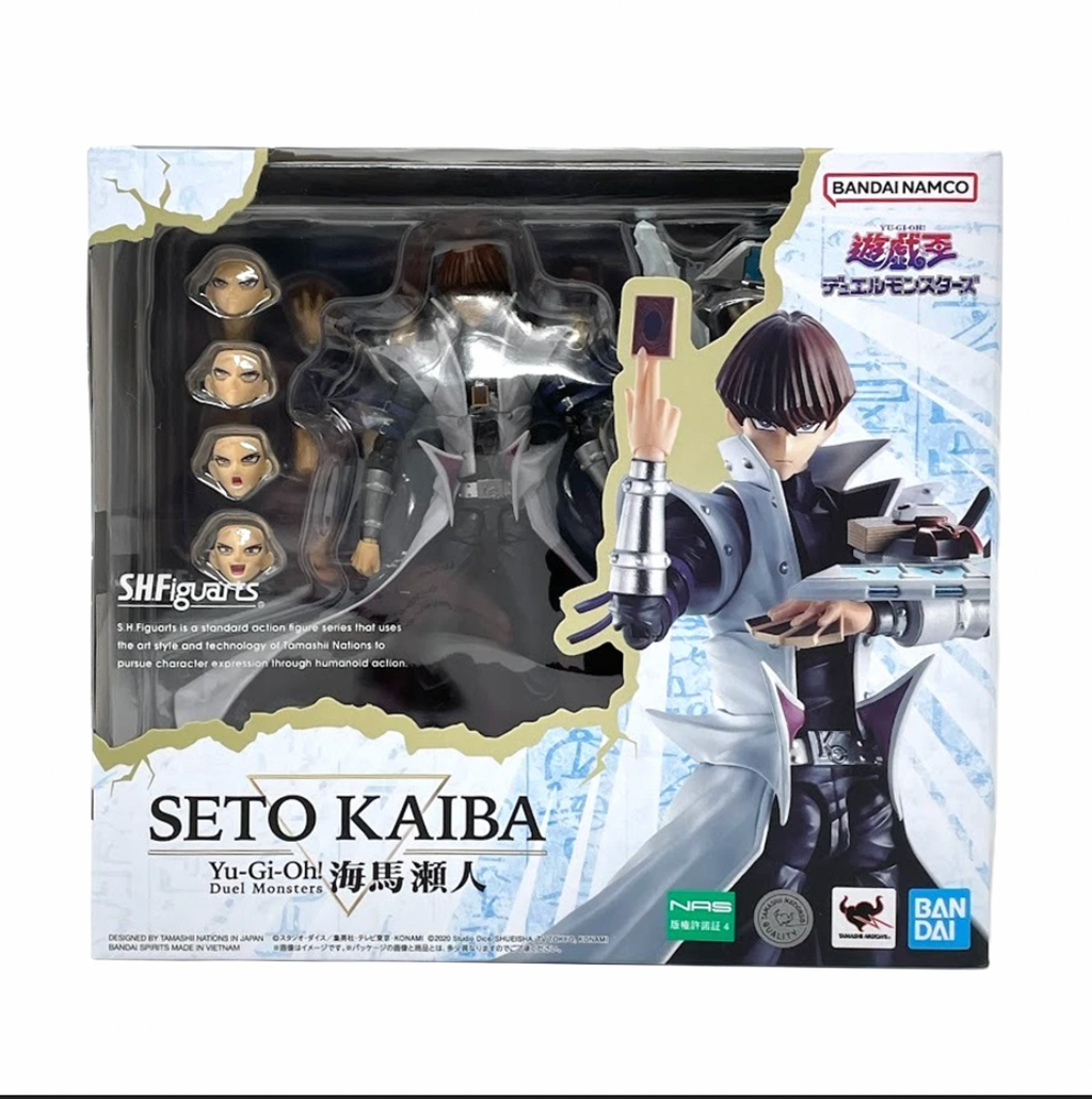 Seto Kaiba (Bandai SH Figuarts, Yu-Gi-Oh) product image 1, provided for visual reference and product detail review