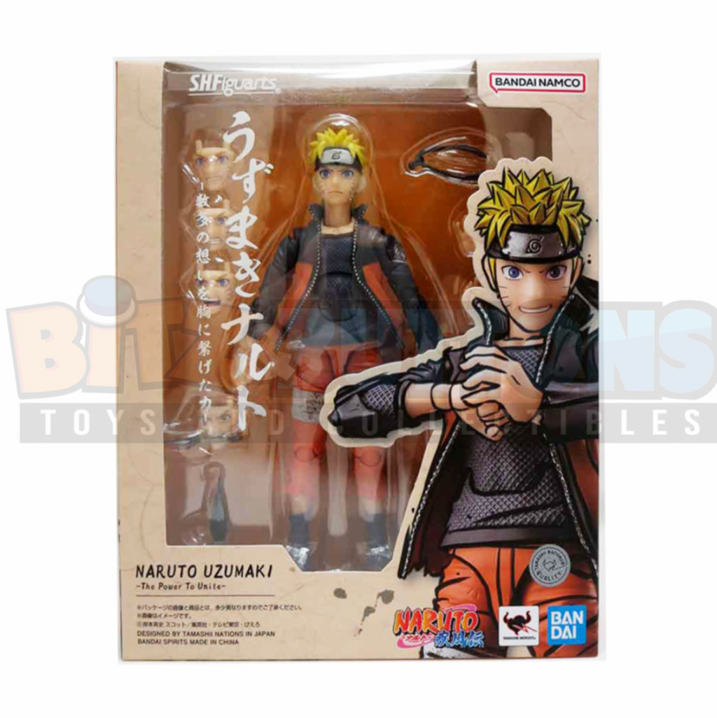 Power to Unite Naruto Uzumaki (Bandai SH Figuarts, Naruto) **SEALED** product image 1, provided for visual reference and