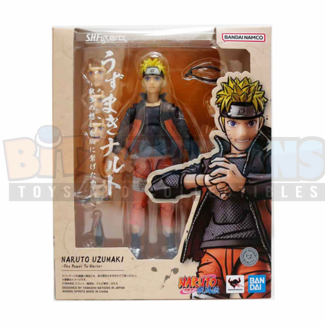 Power to Unite Naruto Uzumaki (Bandai SH Figuarts, Naruto) **SEALED** product image 1, provided for visual reference and