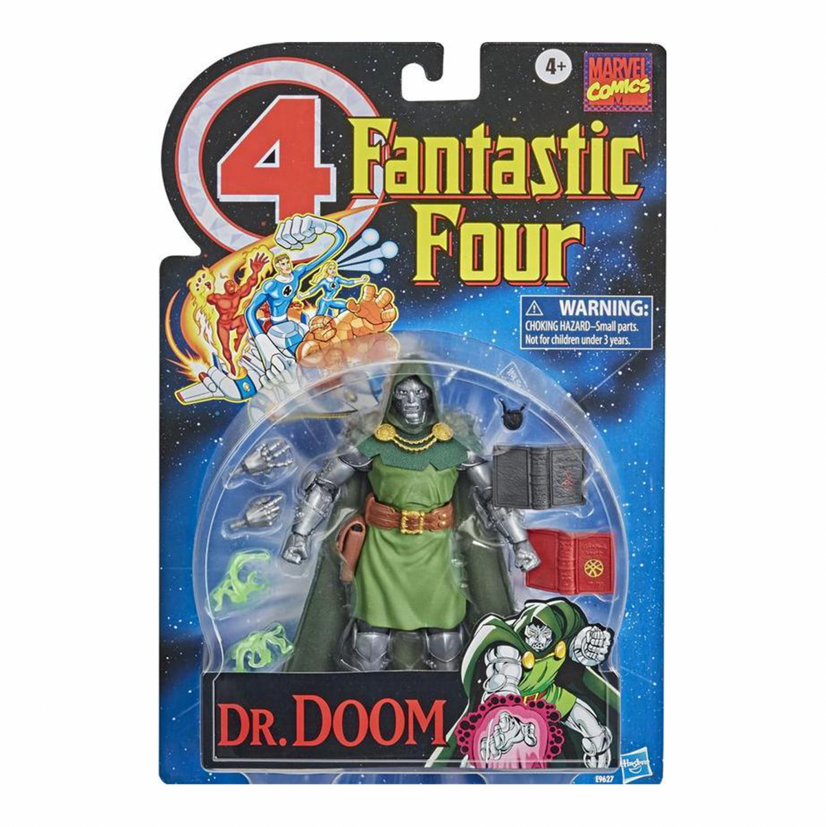 Doctor Doom Retro Card (Marvel Legends Retro, Hasbro) *SEALED* product image 1, provided for visual reference and product