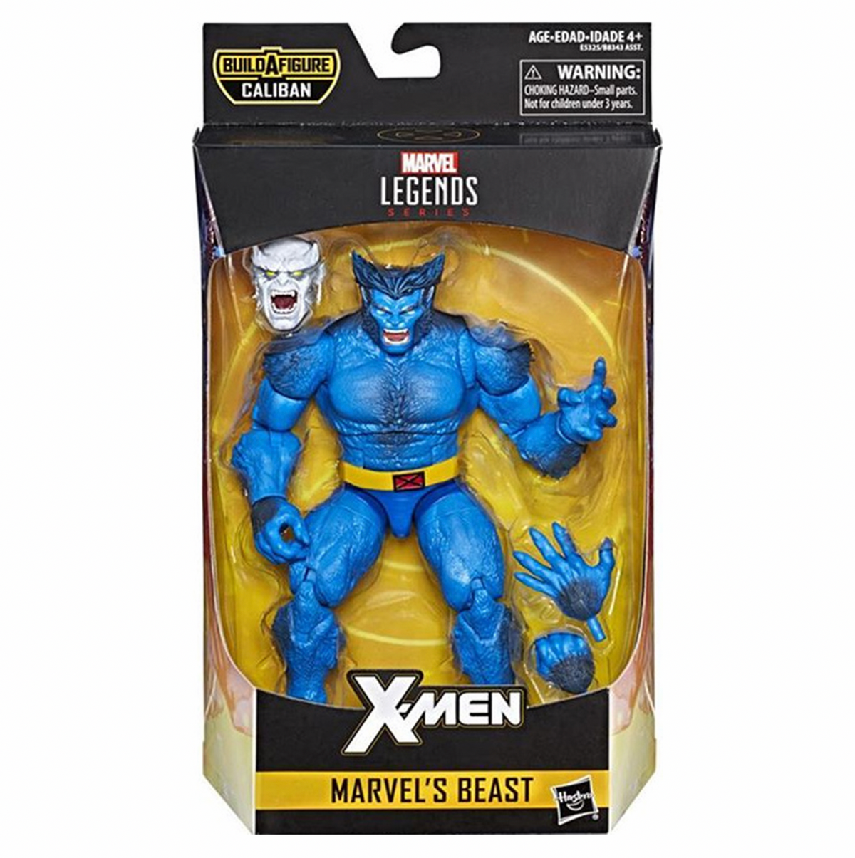 Beast Caliban BAF (Marvel Legends, Hasbro) *SEALED* product image 1, provided for visual reference and product detail review
