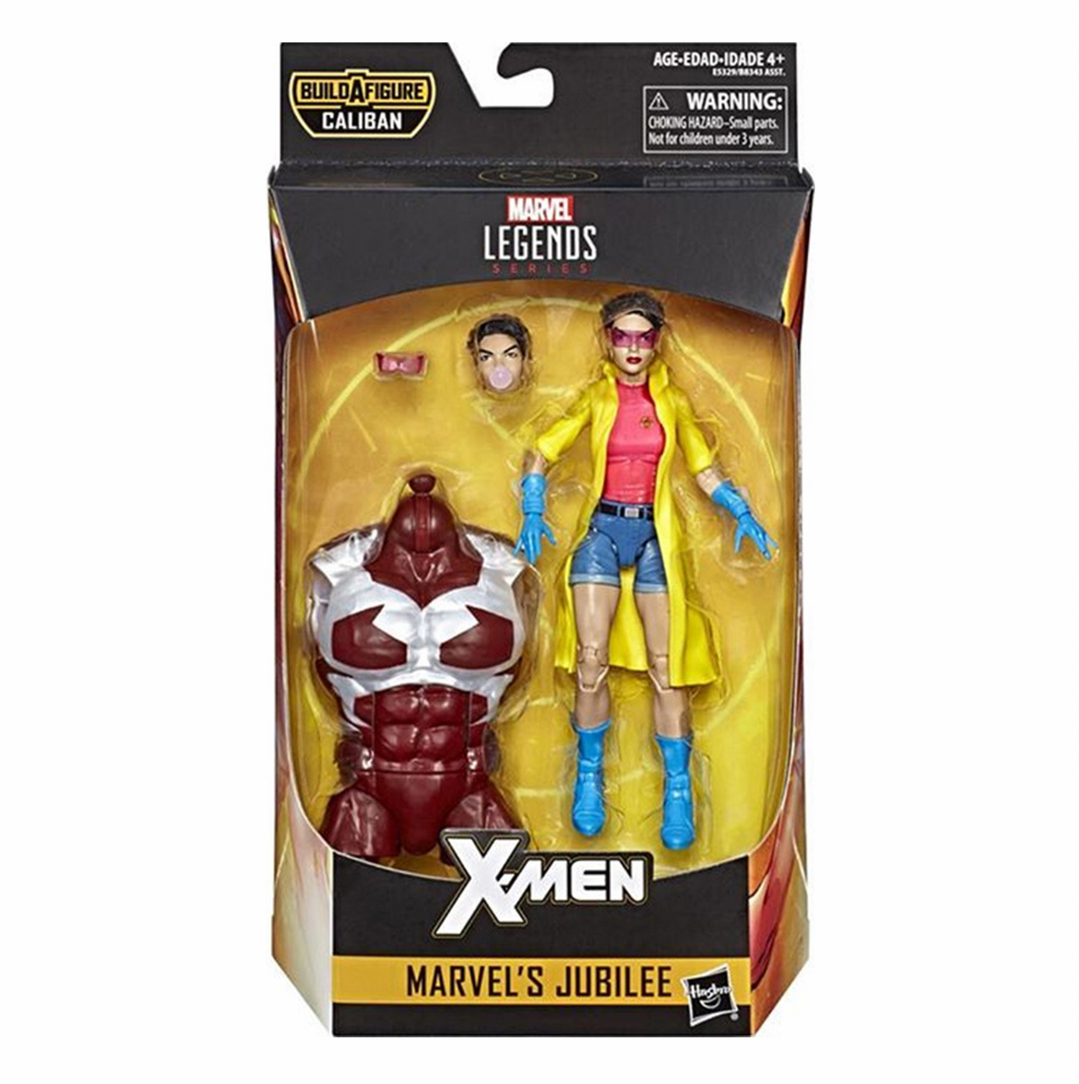 Jubilee BAF Caliban (Marvel Legends, Hasbro) *SEALED* product image 1, provided for visual reference and product detail
