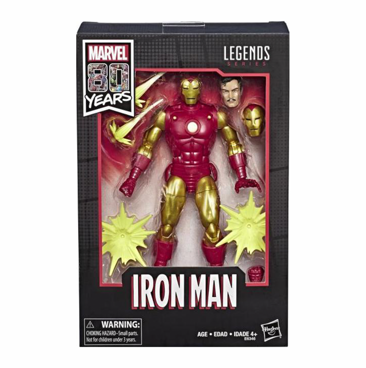 Iron Man 80 Years (Marvel Legends, Hasbro) *SEALED* product image 1, provided for visual reference and product detail review
