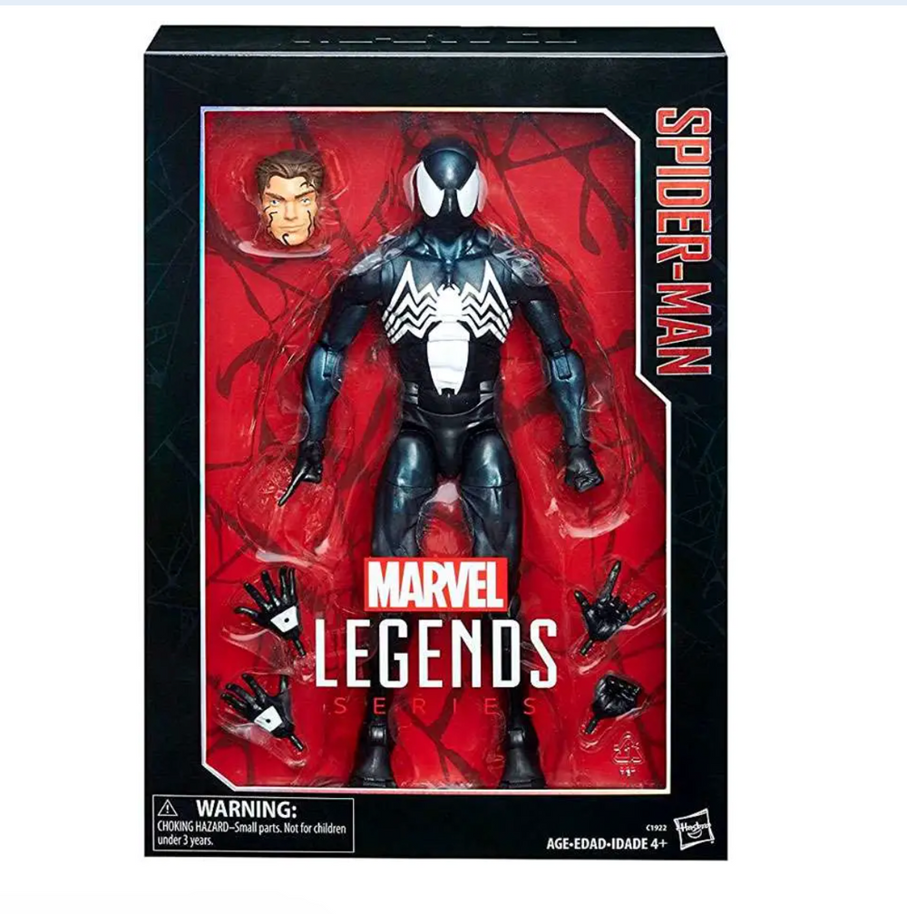 Symbiote Spider-Man 12"DELUXE (Marvel Legends, Hasbro) SEALED