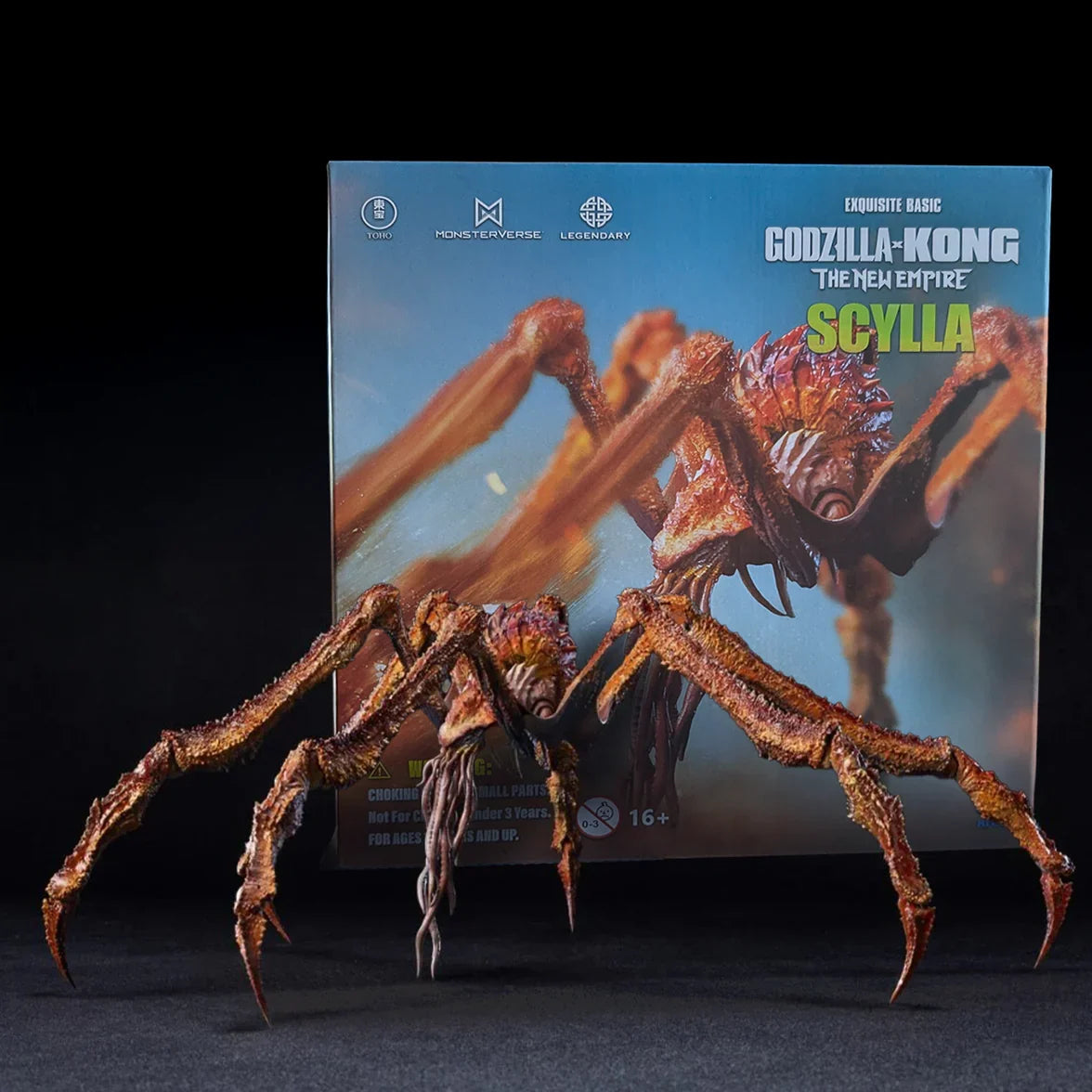 Scylla Exquisite Basic (Godzilla X Kong, HIYA) SEALED product image 1, provided for visual reference and product detail