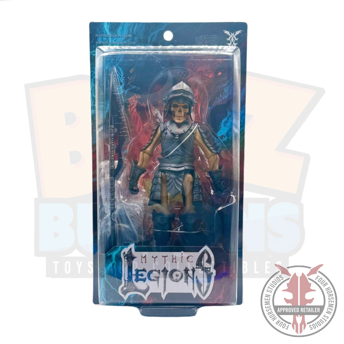 Deluxe Skeleton Legion Builder (Mythic Legions, Four Horsemen) product image 1, provided for visual reference and product