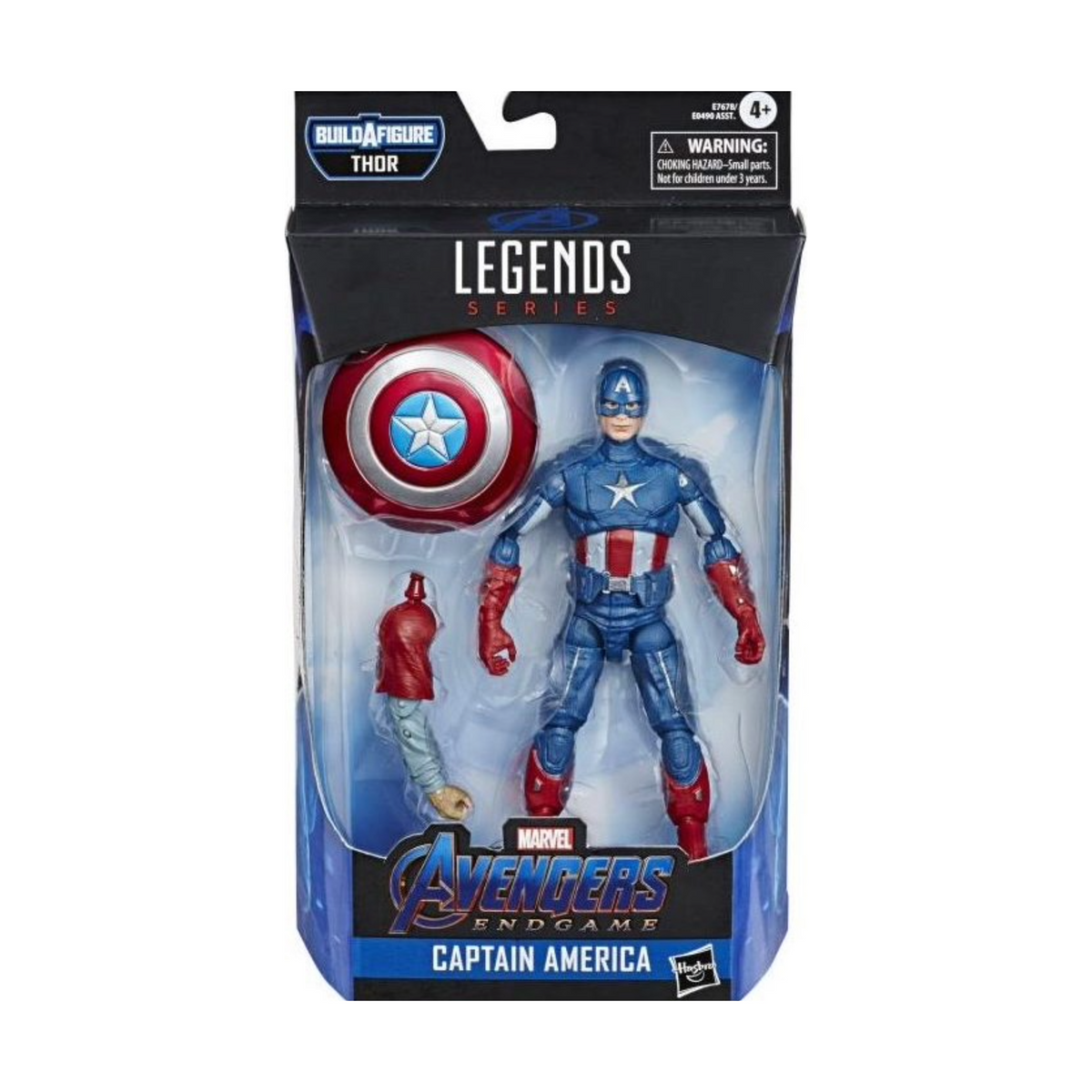 Captain America BAF Bro Thor (Marvel Legends, Hasbro) SEALED product image 1, provided for visual reference and product