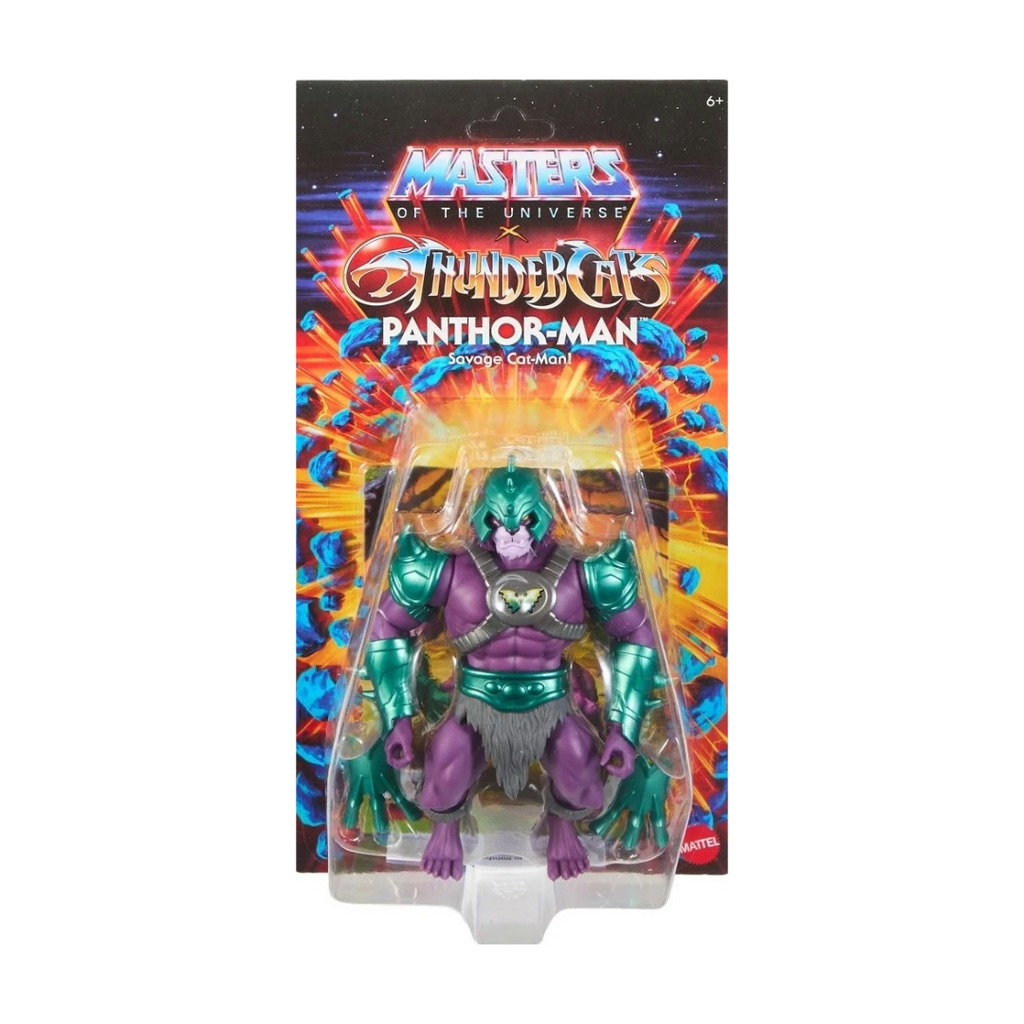 Motu x Thundercats Panthor (MOTU Origins, Mattel) product image 1, provided for visual reference and product detail review