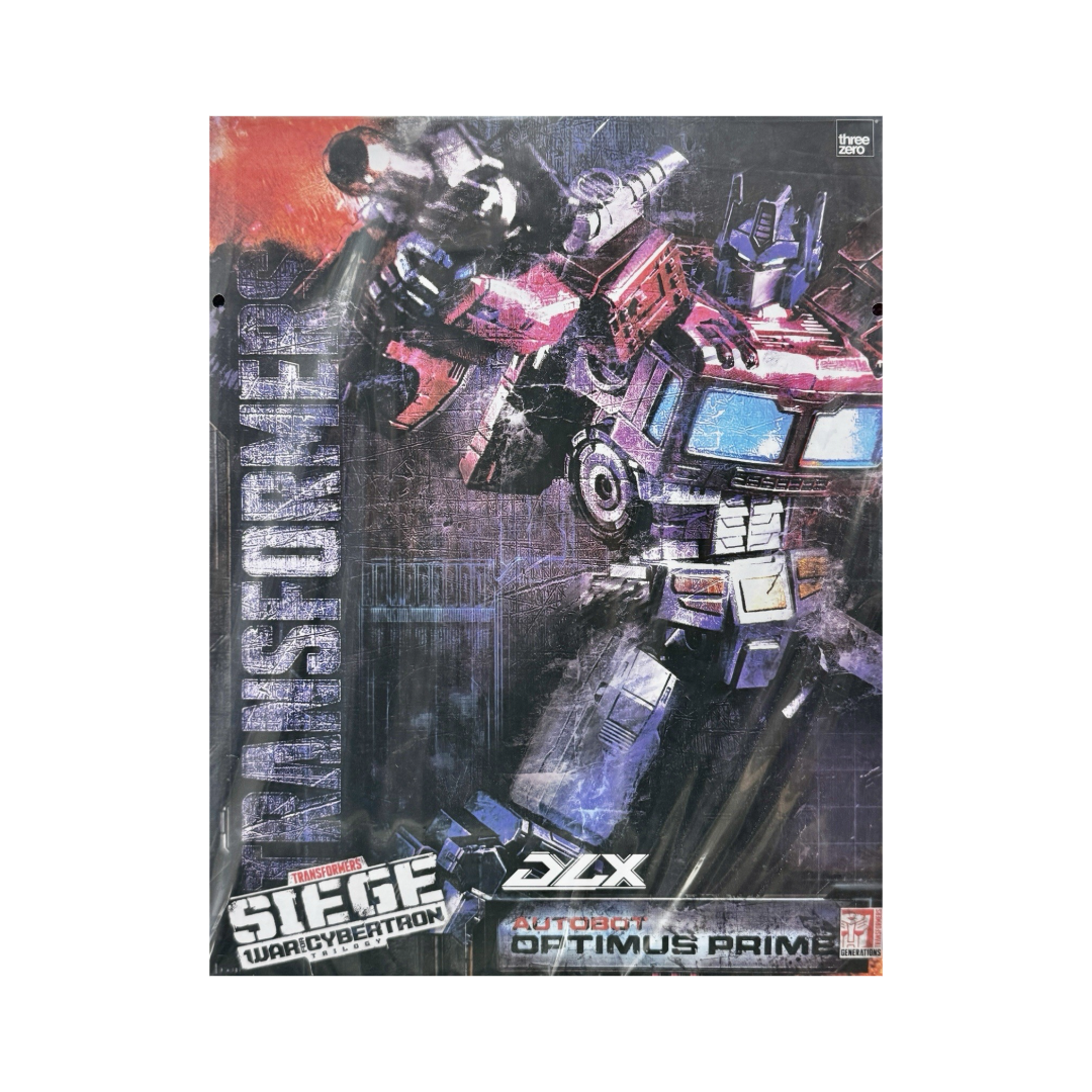 Optimus Prime War for Cybertron (Transformers DX, Threezero) SEALED product image 1, provided for visual reference and