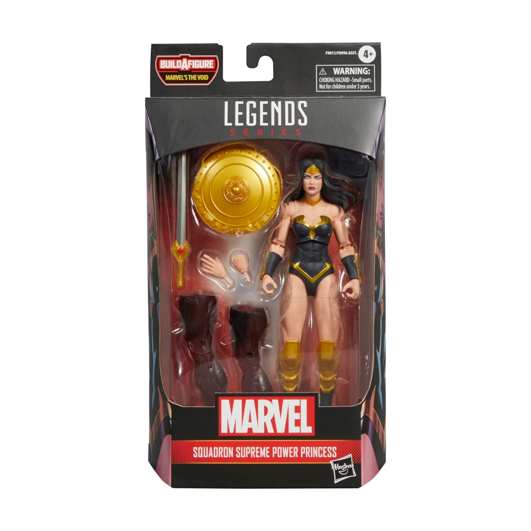 Squadron Supreme Power Princess BAF Void (Marvel Legends, Hasbro) SEALED product image 1, provided for visual reference and