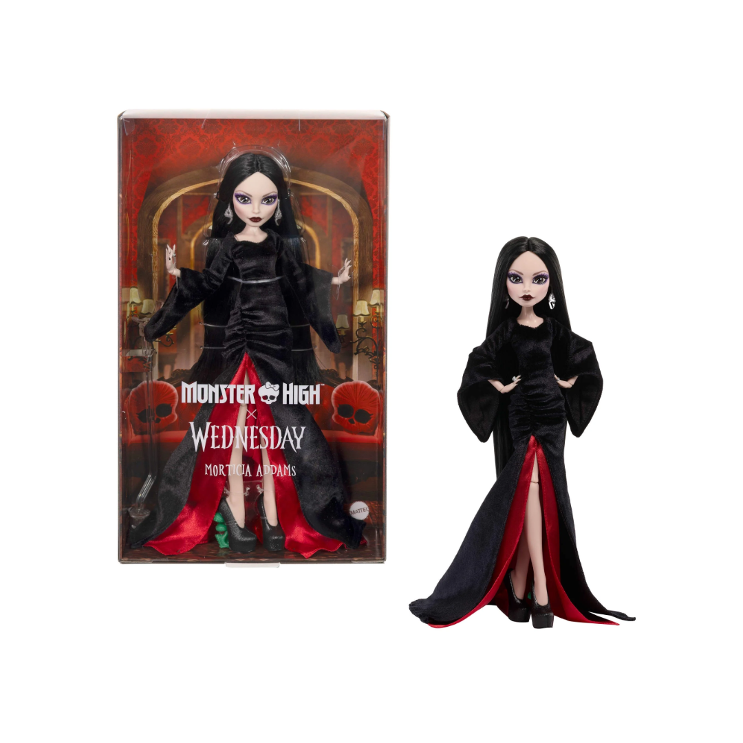 Morticia Adams (Monster High Skullector, Mattel) **SEALED** product image 1, provided for visual reference and product