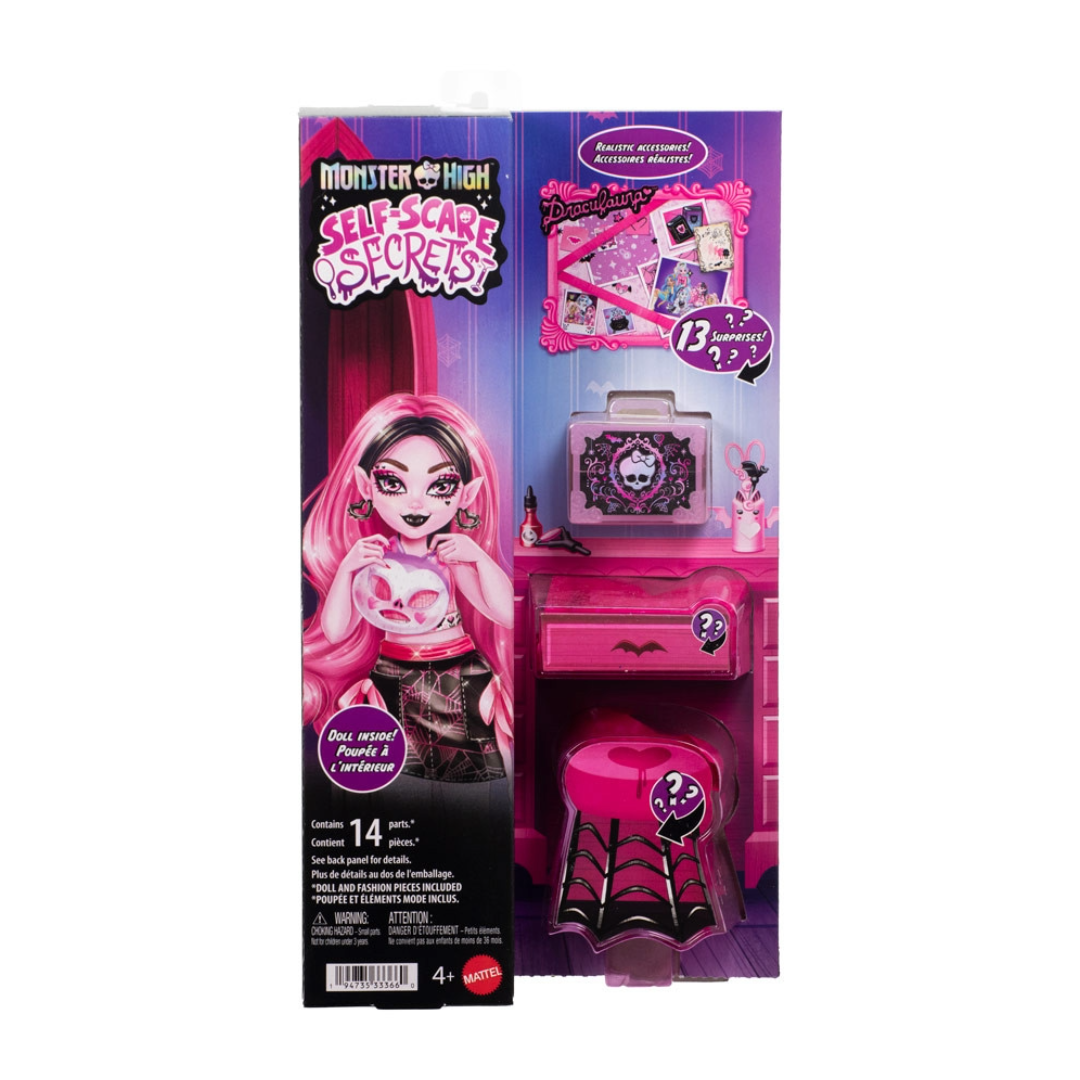 Draculaura Self Scare Secrets (Monster High, Mattel) **SEALED** product image 1, provided for visual reference and product