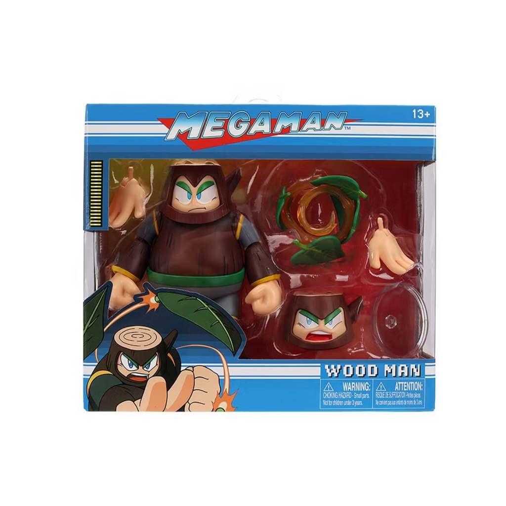 Wood Man Deluxe 1/12 Scale (Jada Toys, Mega Man) product image 1, provided for visual reference and product detail review