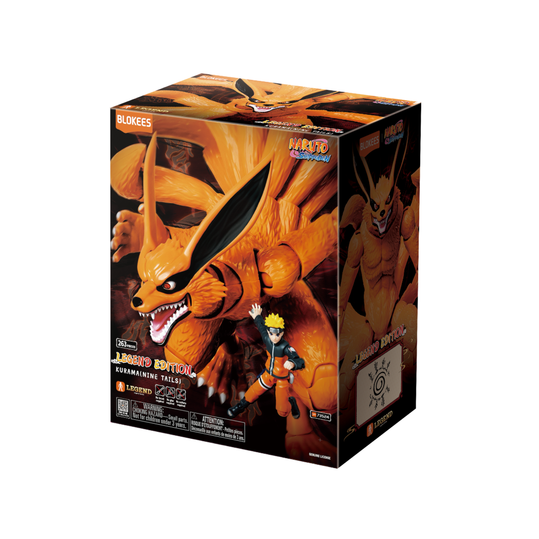 Nine Tails Kurama Action Edition (Naruto, Blokees) SEALED product image 1, provided for visual reference and product detail