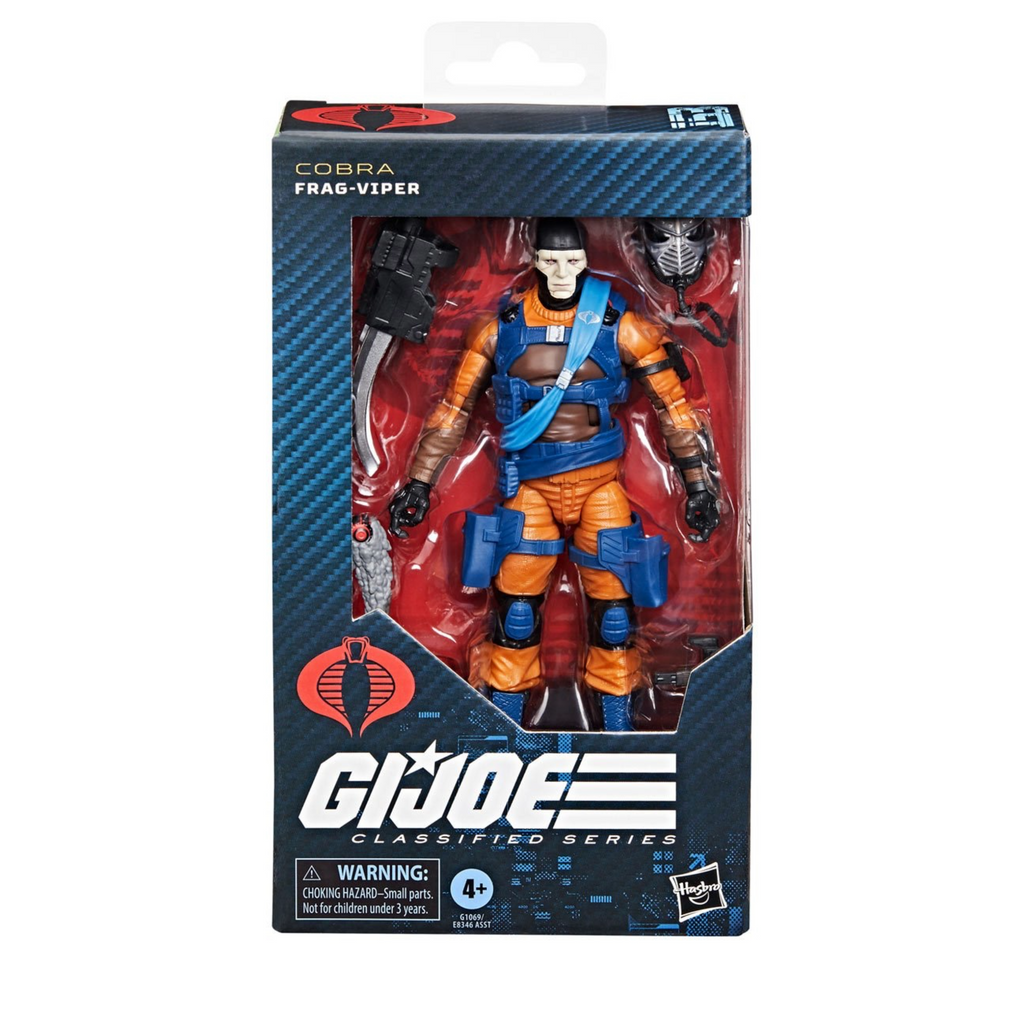 Corba Frag Viper (GI Joe Classified, Hasbro) SEALED product image 1, provided for visual reference and product detail review