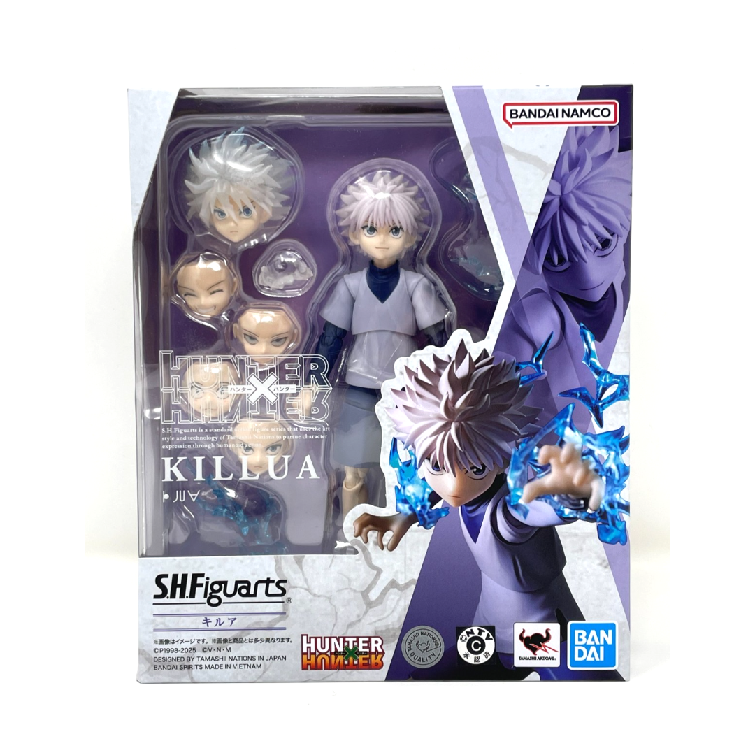 Killua (Bandai SH Figuarts, Hunter x Hunter) *SEALED* product image 1, provided for visual reference and product detail